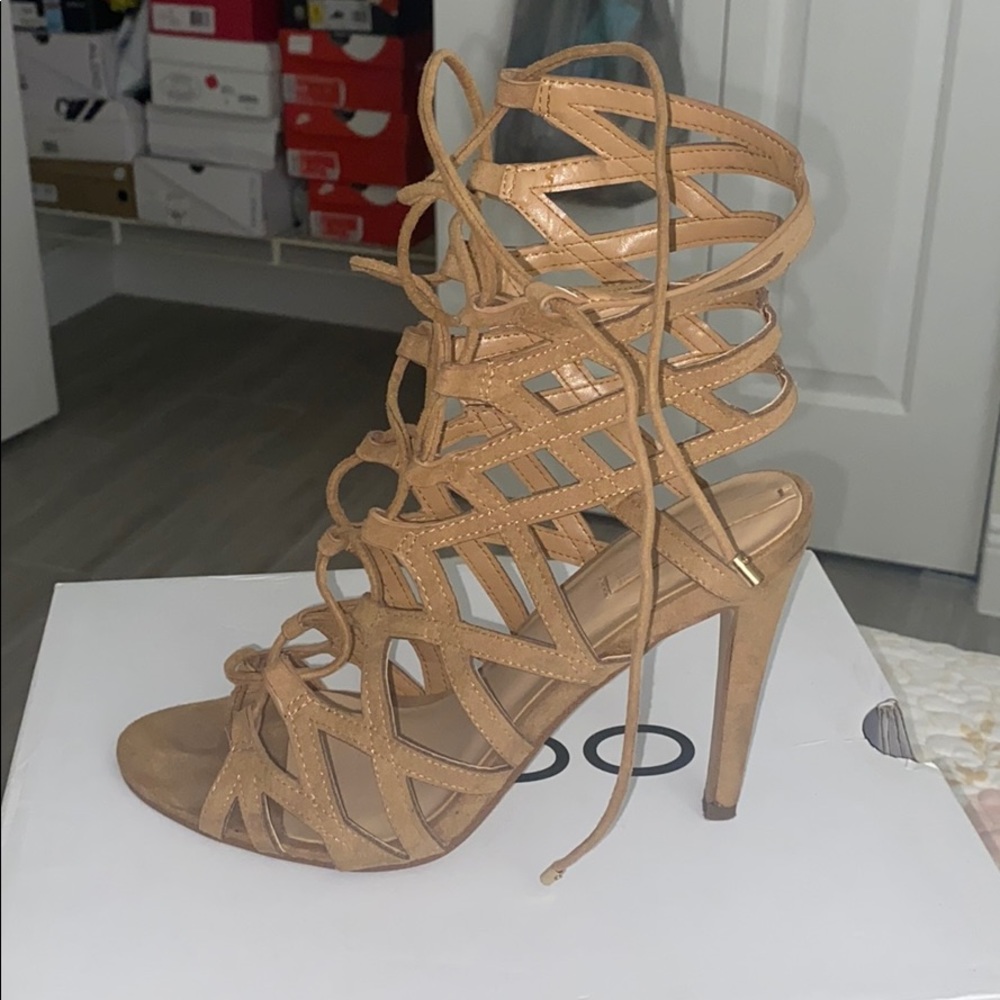 Aldo Strap heels size 7
